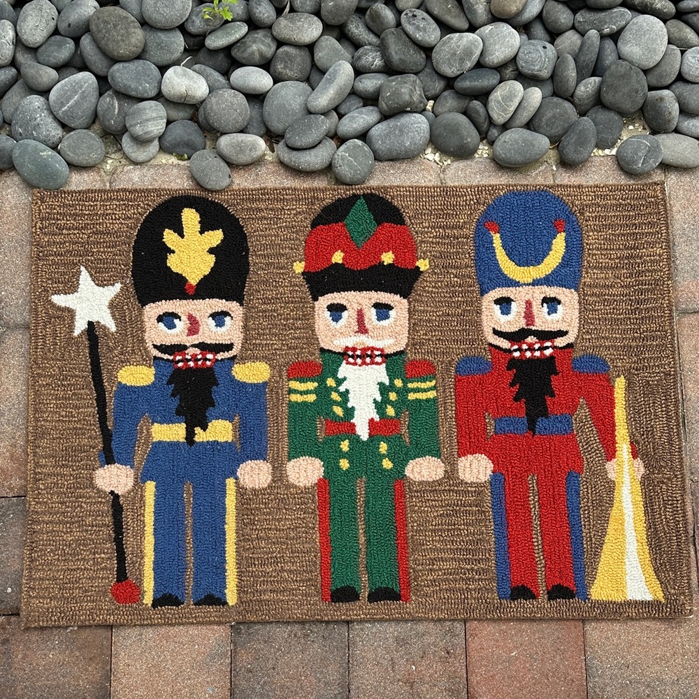 Colorful Nutcracker Themed Rug